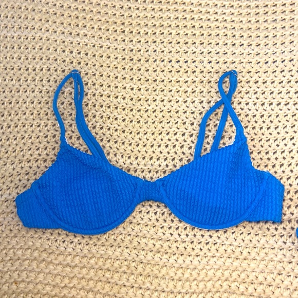 Large Blue Shein Bikini Set - Picture 2 of 7